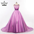 purple Prom Dress Formal Dress Evening Dress For Photosession HA2056 On Sale - SERENE HILL