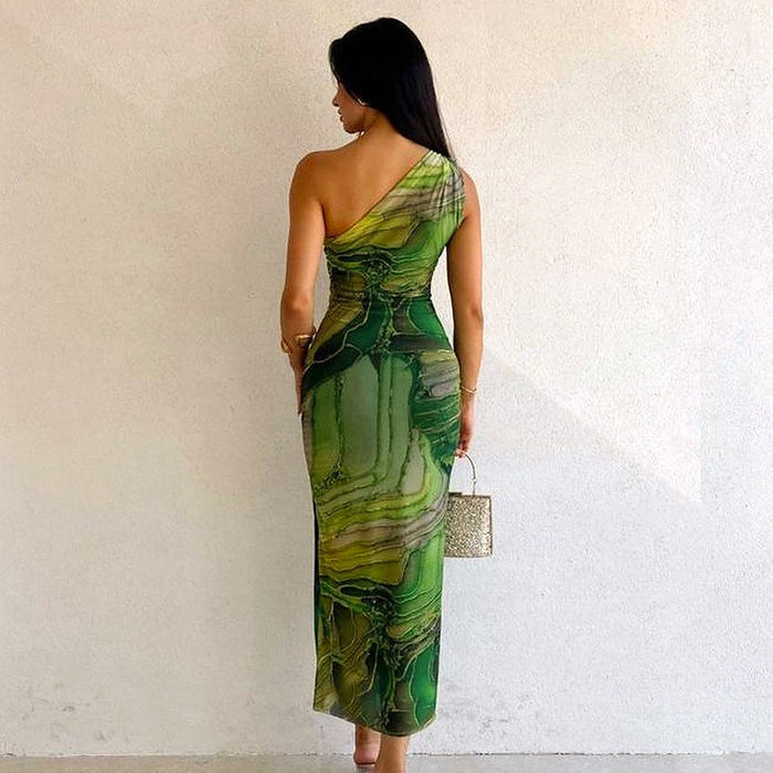 Rean Maxi Dress - Green
