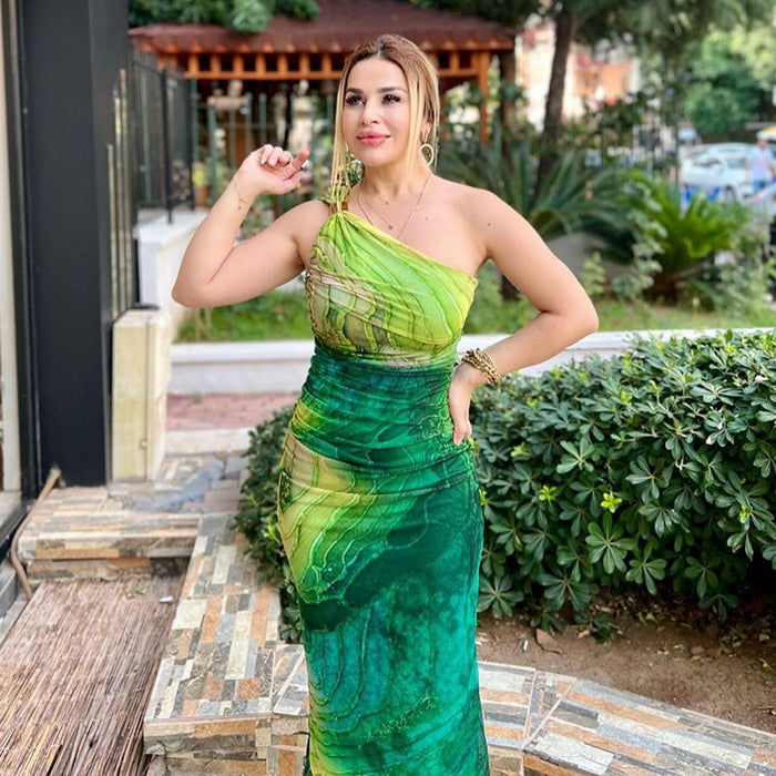 Rean Maxi Dress - Green