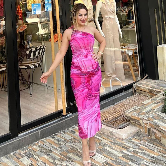 Rean Maxi Dress - Pink
