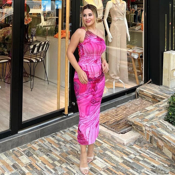 Rean Maxi Dress - Pink