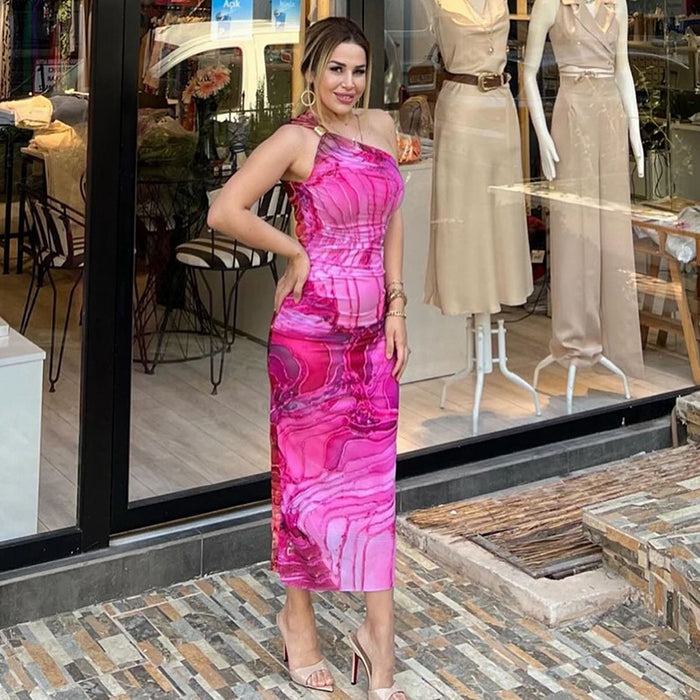 Rean Maxi Dress - Pink