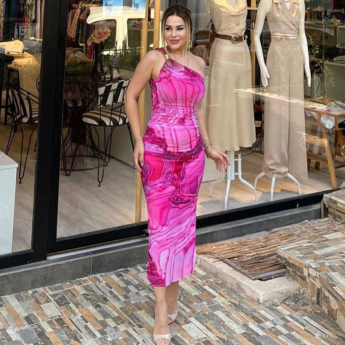 Rean Maxi Dress - Pink