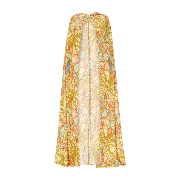 Reina Swimwear Cape  - Yellow