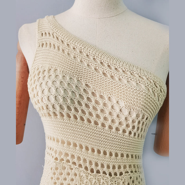 Rhea Mini Dress - Beige