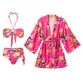 Riviera Bikini Cover-up Set - Pink