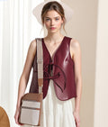 Rosetta Top - Maroon