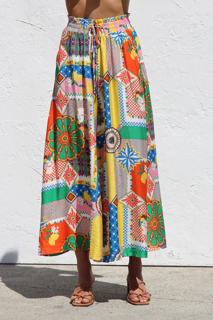 Royal Edge Co ord Set - Multicolour