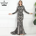 Sale Long Sleeve Muslim Mermaid Evening Dress Evening Gowns LA6196 - SERENE HILL