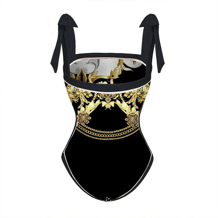 Santorini Island Swimsuit - Black