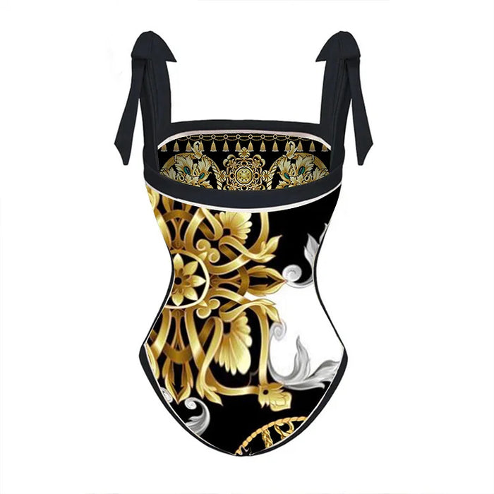 Santorini Island Swimsuit - Black