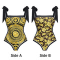 Santorini Island Swimsuit - Gold