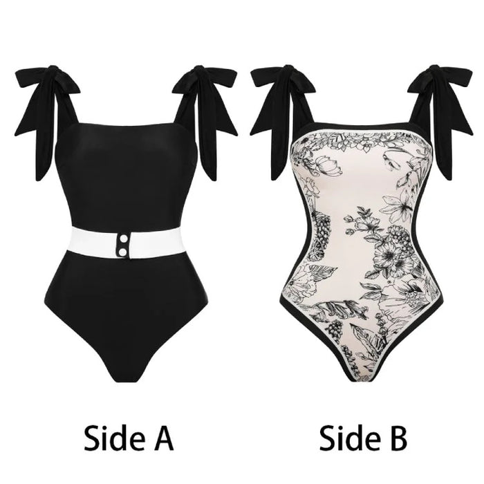 Santorini Island Swimsuit - White
