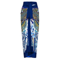 Santorini Island Wrap Skirt - Navy Blue