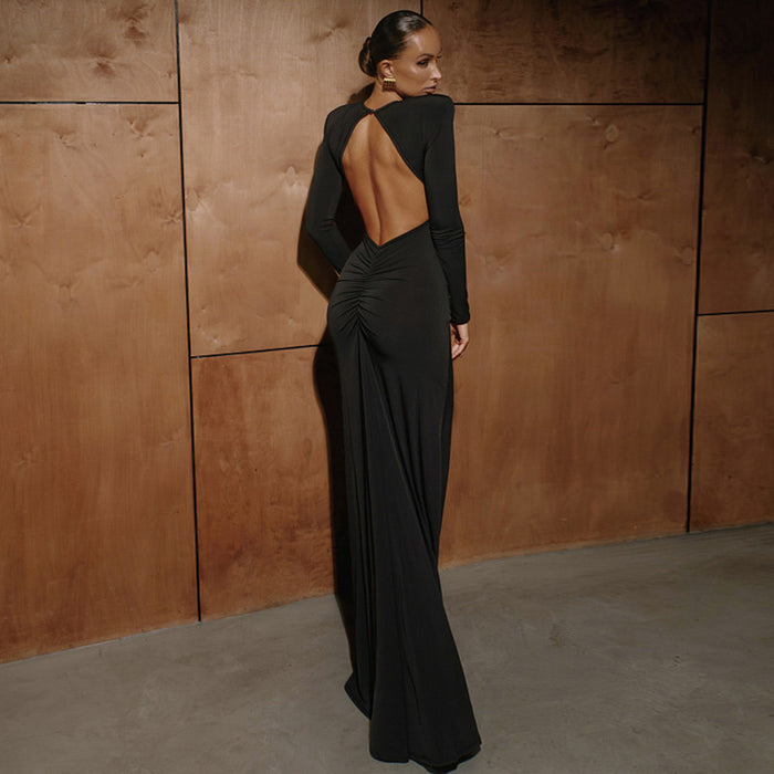 Sasha Maxi Dress - Black