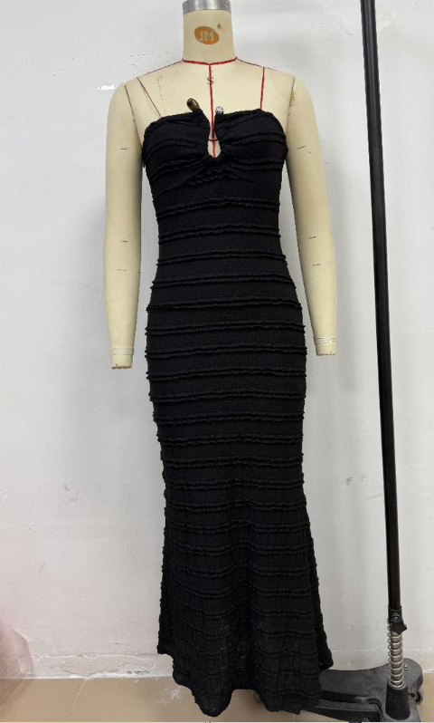 Serena Maxi Dress - Black