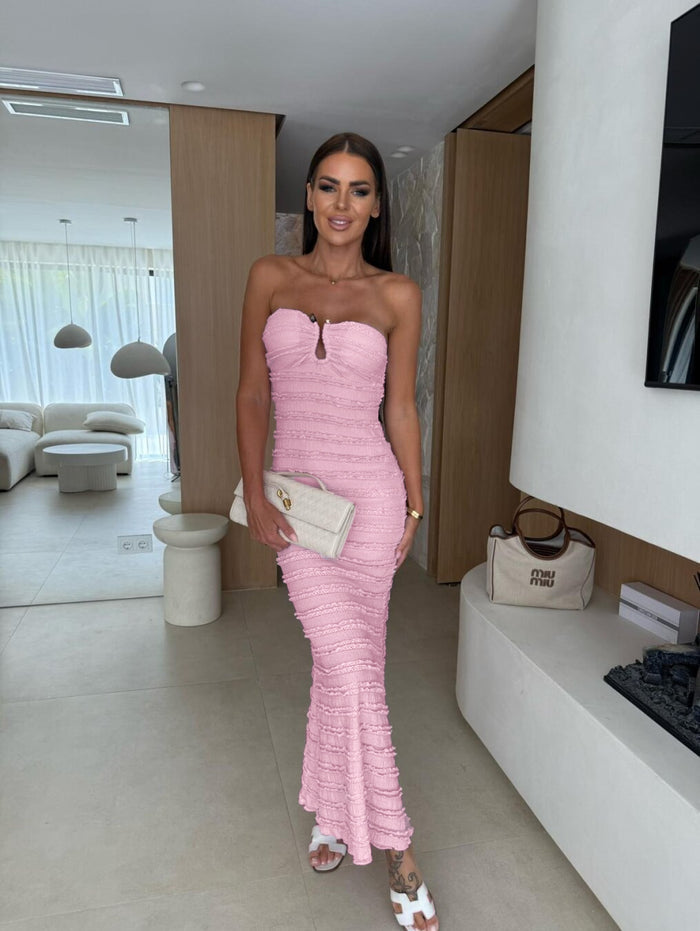 Serena Maxi Dress - Pink