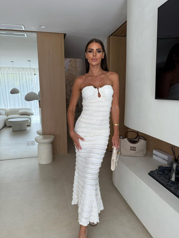Serena Maxi Dress - White