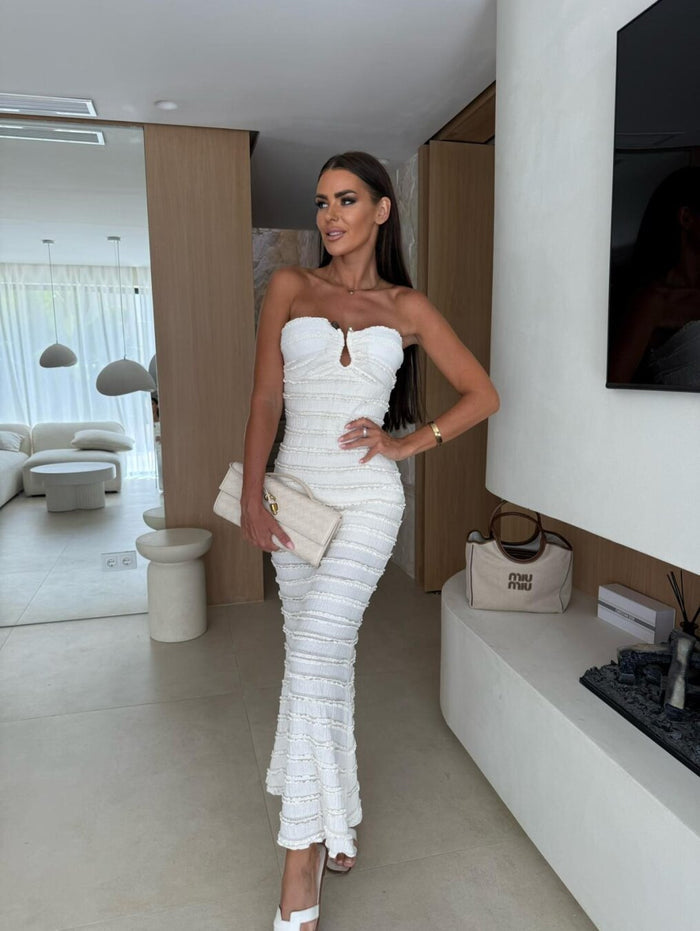 Serena Maxi Dress - White