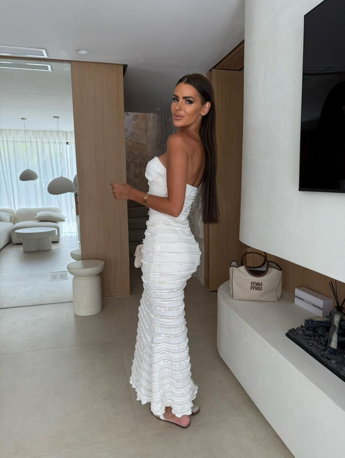 Serena Maxi Dress - White