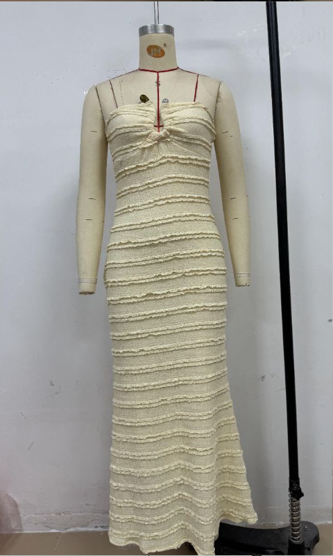 Serena Maxi Dress - Yellow