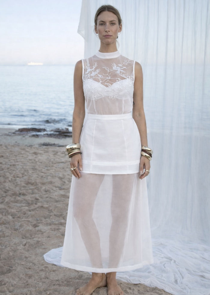 Serena Top | Blanc