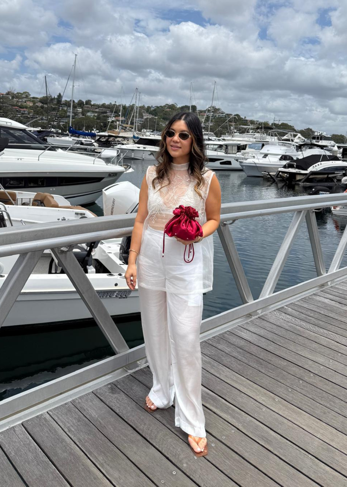 Serena Top | Blanc