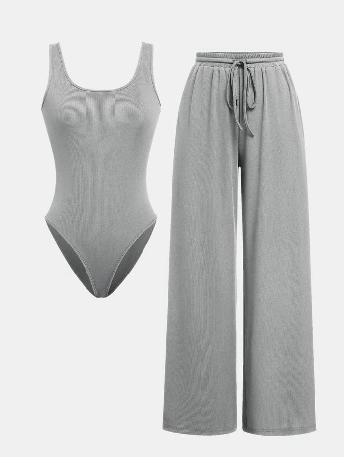Shira Co-Ord Set - Grey