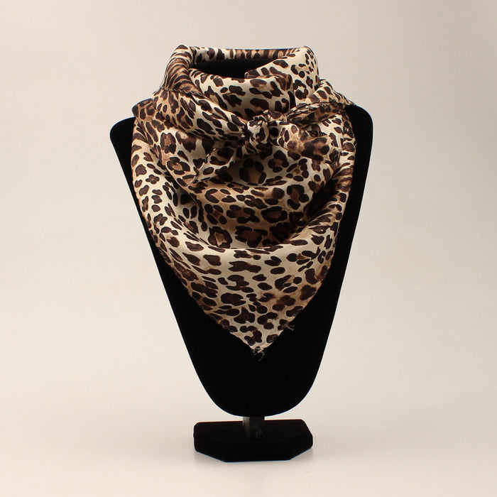 Silk Leopard Wild Rag