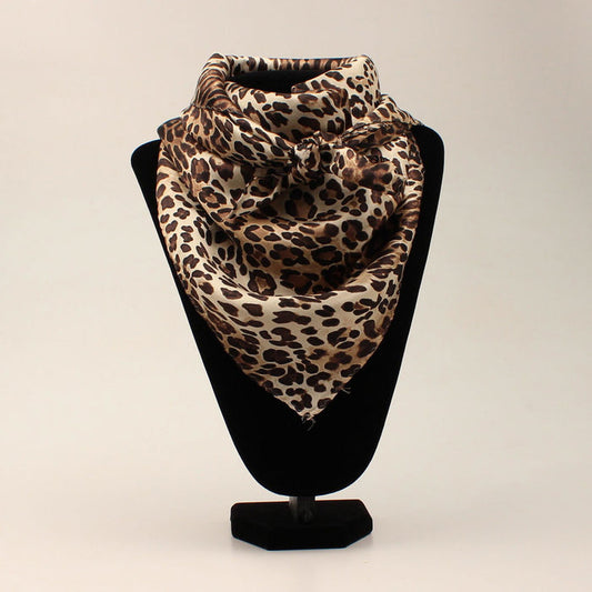 Silk Leopard Wild Rag