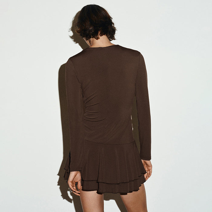 Sloan Dress - Brown