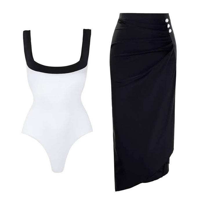 Snowe Swimsuit Set - White