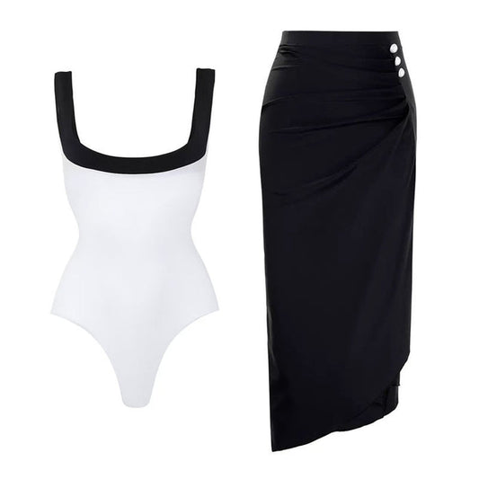 Snowe Swimsuit Set - White