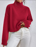 Soren Sweater Top - Red