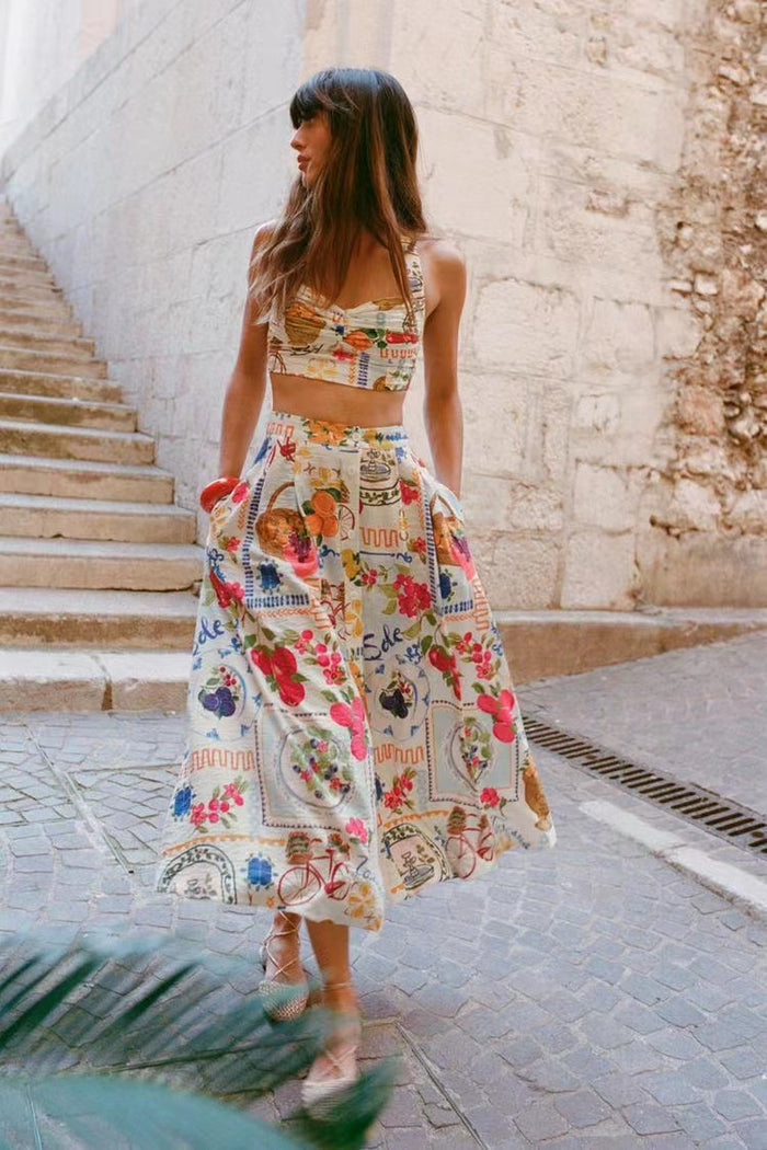 Sugar Chic Co ord Set - White