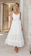 Suri Co ord Set - White
