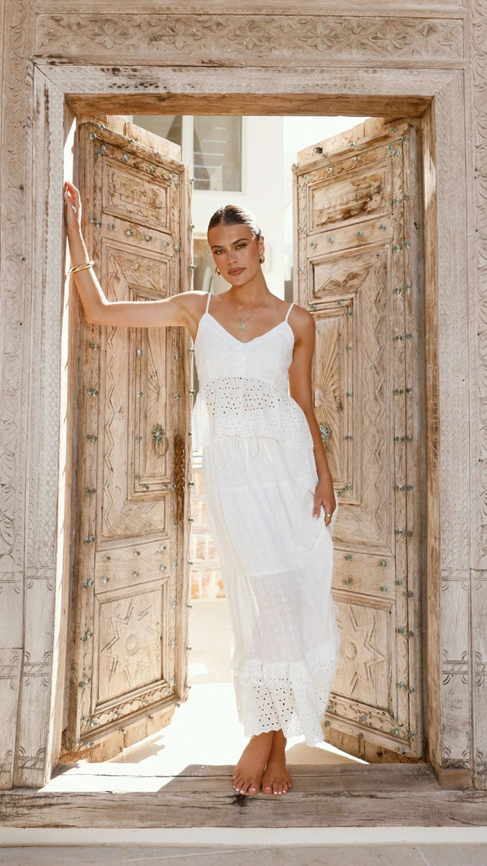 Suri Co ord Set - White