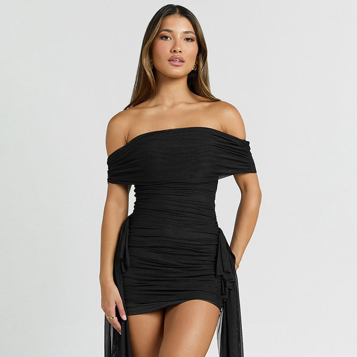 Sylva Mini Dress - Black