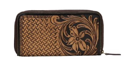 Tales Leather Tooled Wallet