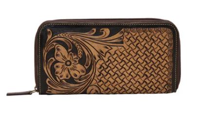 Tales Leather Tooled Wallet