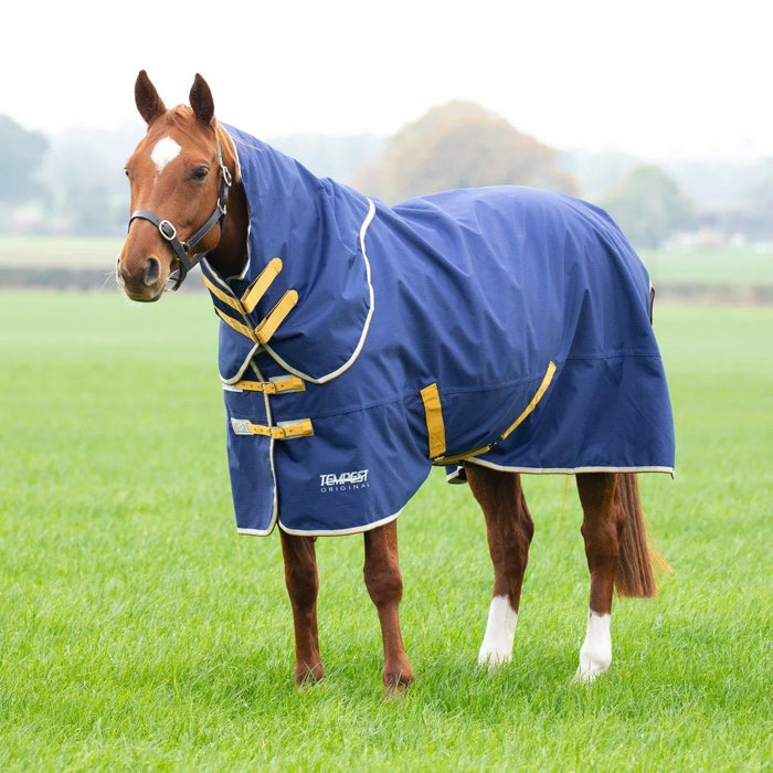 Tempest Original 50 Turnout Rug & Neck - Navy - 4'0"