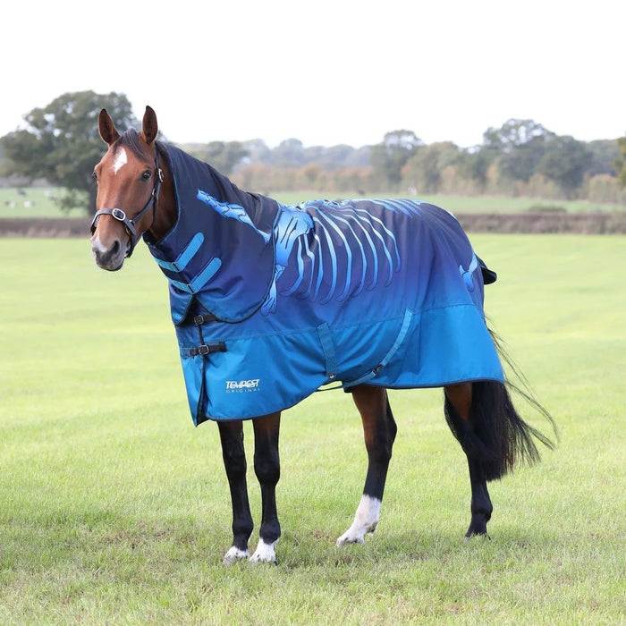 Tempest Original 50 Turnout Rug & Neck - Navy - 4'0"