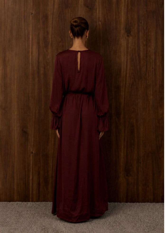 Thea Maxi | Burgundy