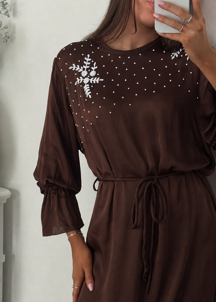 Thea Maxi | Chocolate