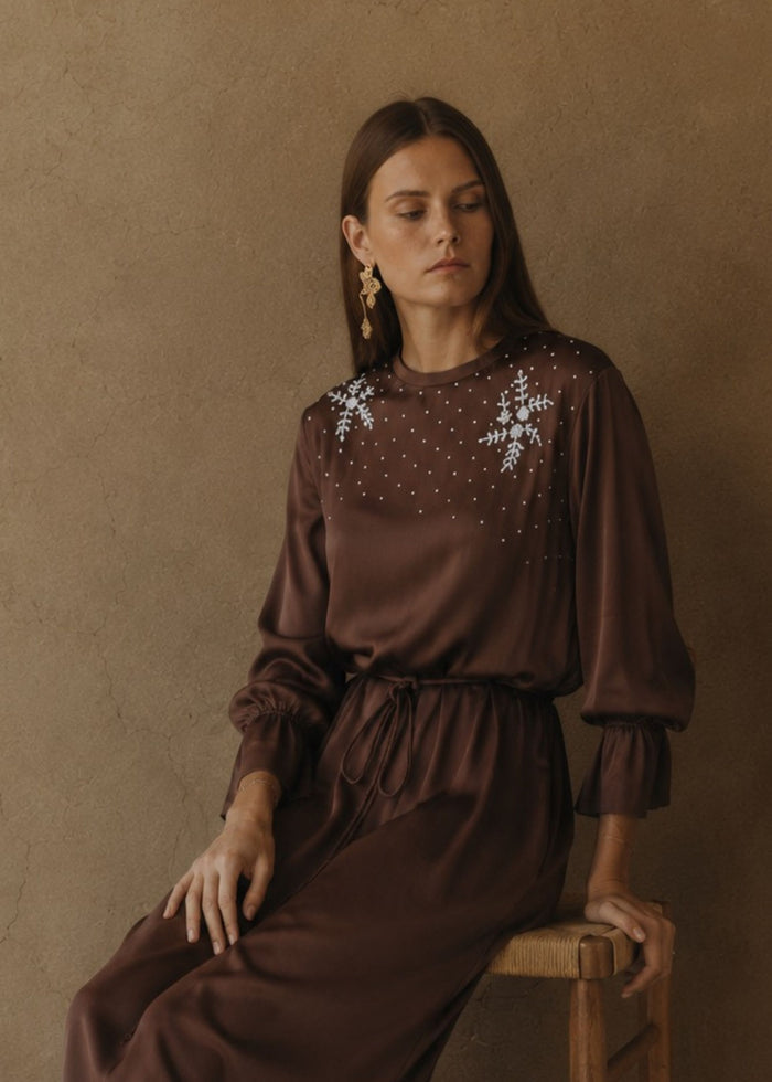 Thea Maxi | Chocolate