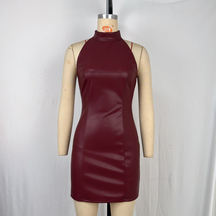 Torres Mini Dress - Maroon