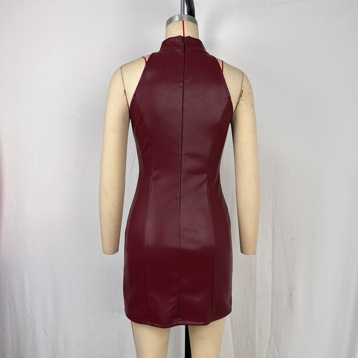 Torres Mini Dress - Maroon