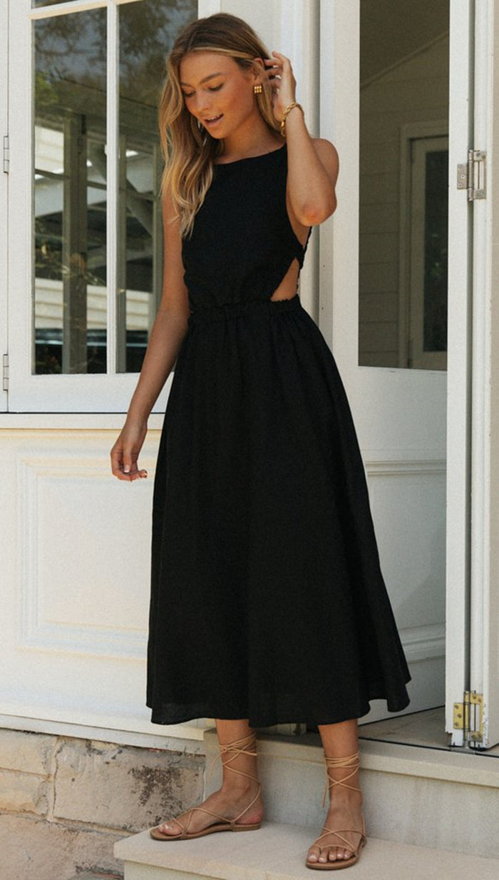 Tova Maxi Dress - Black