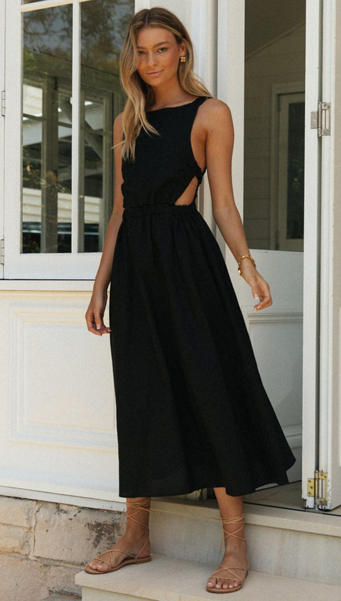 Tova Maxi Dress - Black