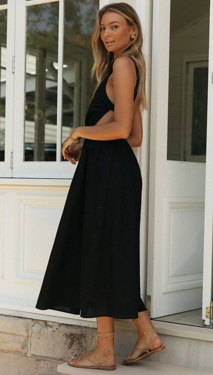 Tova Maxi Dress - Black